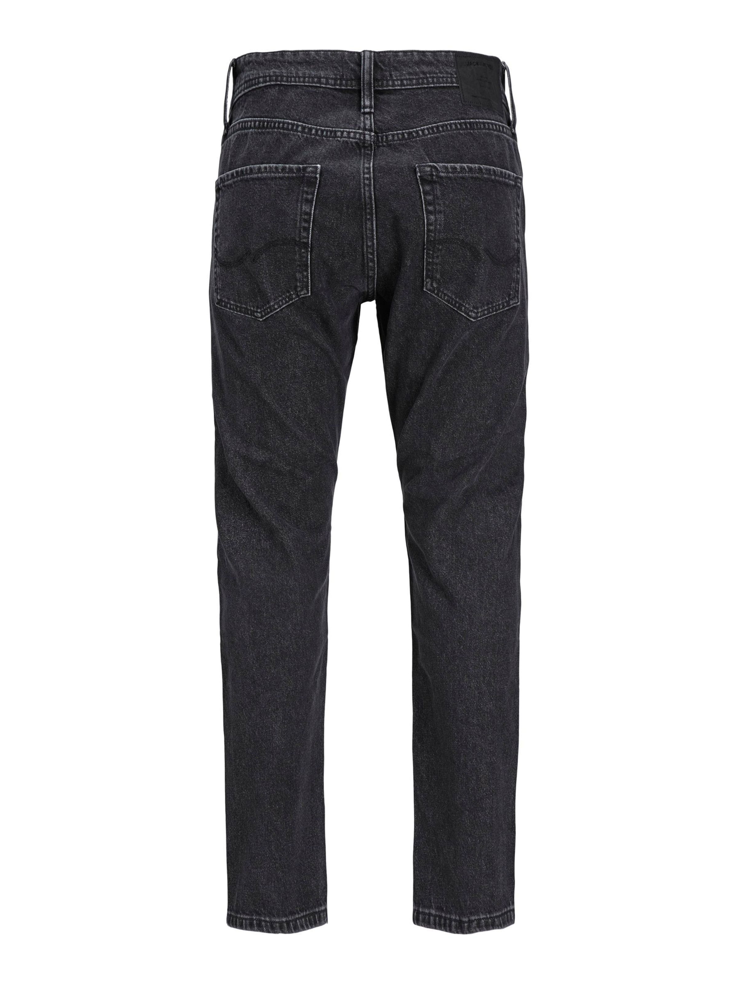 Jack & Jones Plus Loosefit Jeans 'Chris' in Zwart