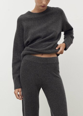 MANGO Loose fit Pants 'Camilo' in Grey