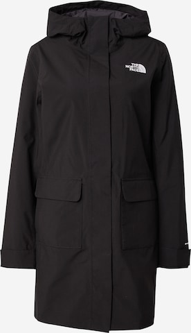 Geacă outdoor de la THE NORTH FACE pe negru: față