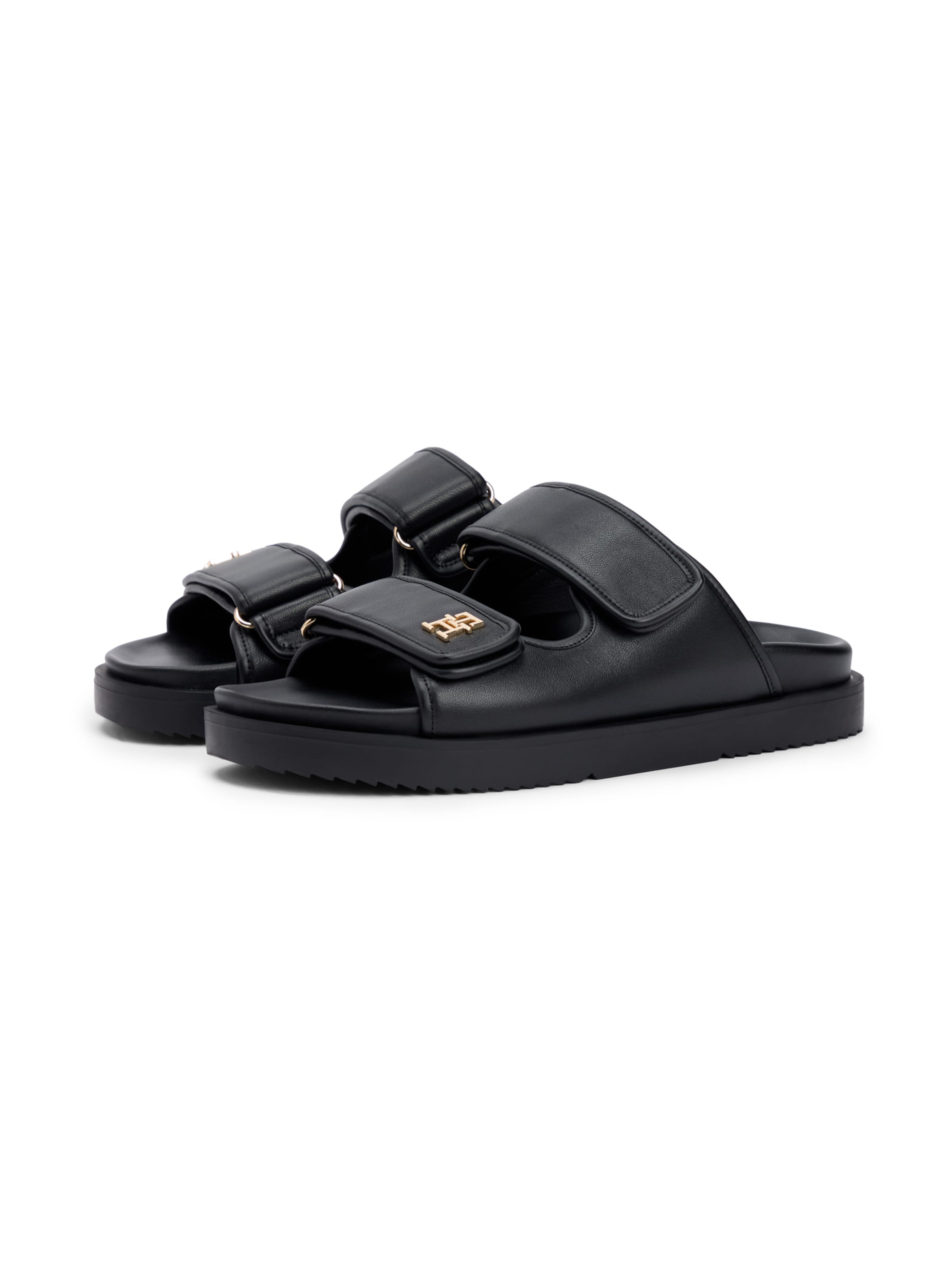 TOMMY HILFIGER Muiltjes in Zwart