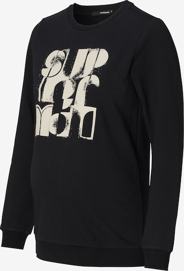 Supermom Sweat-shirt 'Cutler' en noir / blanc, Vue avec produit