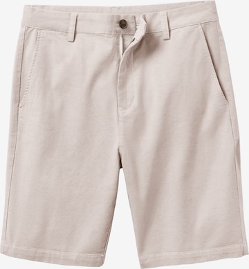 Pantalon chino 'Oxford' JOHN DEVIN en beige : devant