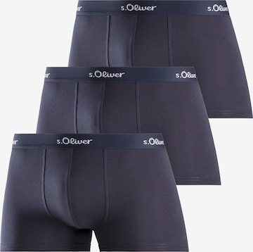 s.Oliver Boxershorts in Blauw: voorkant