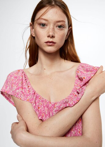 MANGO Letní šaty 'Soraya' – pink