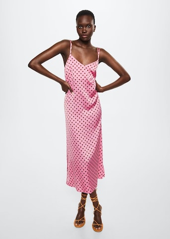 Robe MANGO en rose : devant