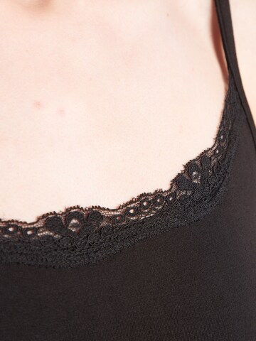 ABOUT YOU Shirt Bodysuit 'Grace' in Black