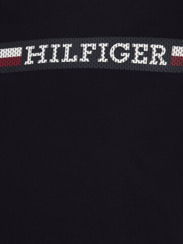 Maglietta di Tommy Hilfiger Big & Tall in nero