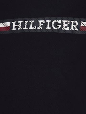 Tommy Hilfiger Big & Tall Μπλουζάκι σε μαύρο