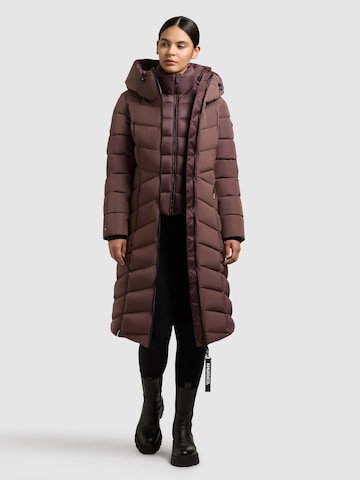 Cappotto invernale 'Fiska' di khujo in lilla