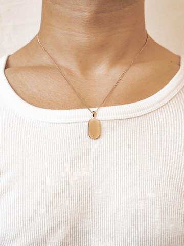 Hey Happiness Ketting 'Minimalist Tag' in Goud