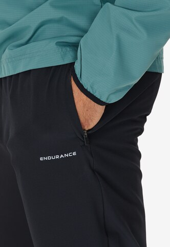 ENDURANCE Regular Sporthose 'Jeener' in Schwarz