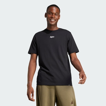 T-Shirt 'Lounge Still Life Lemons' ADIDAS SPORTSWEAR en noir