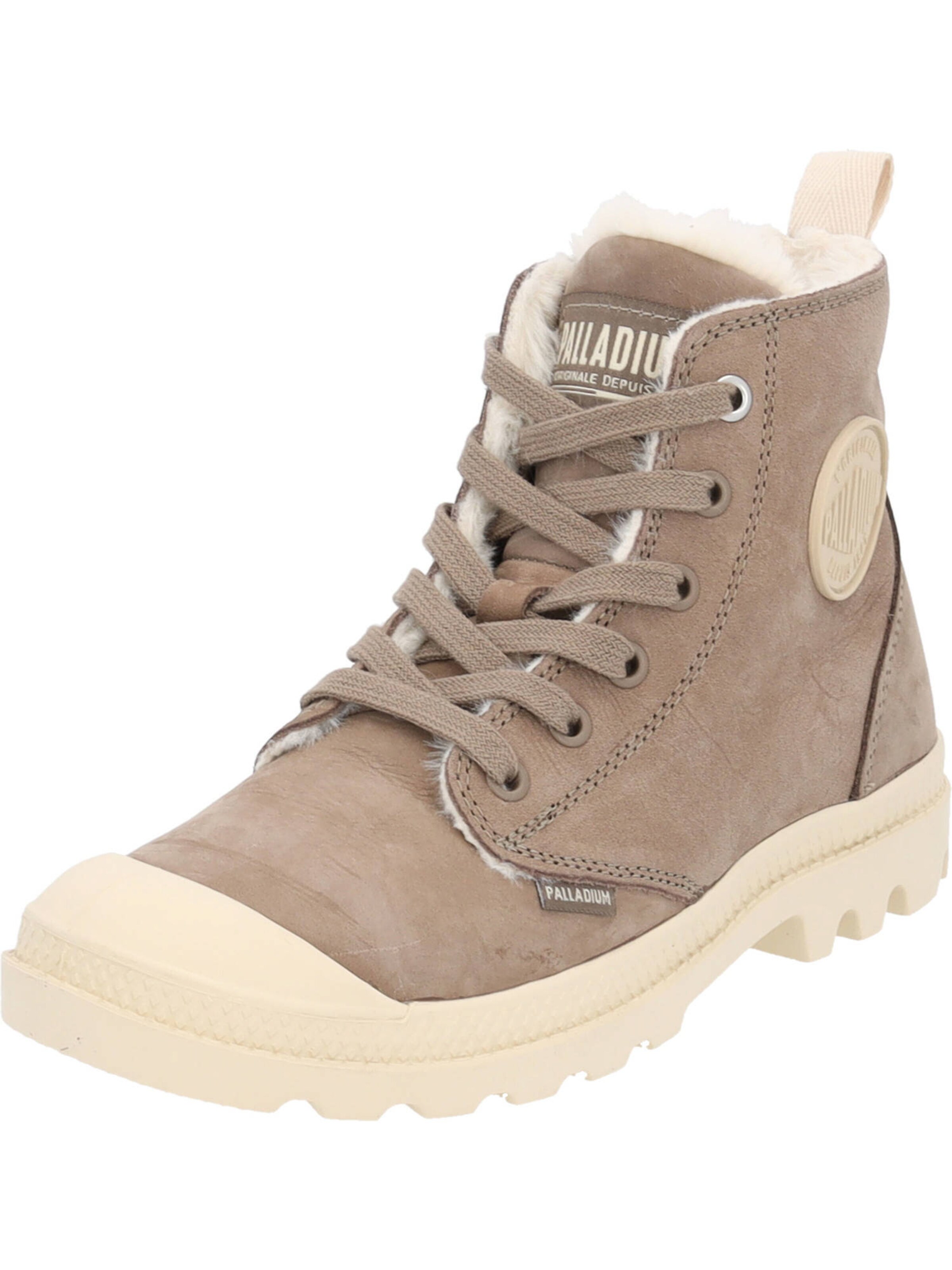 Bottines lacets Pampa Palladium en Noisette ABOUT YOU