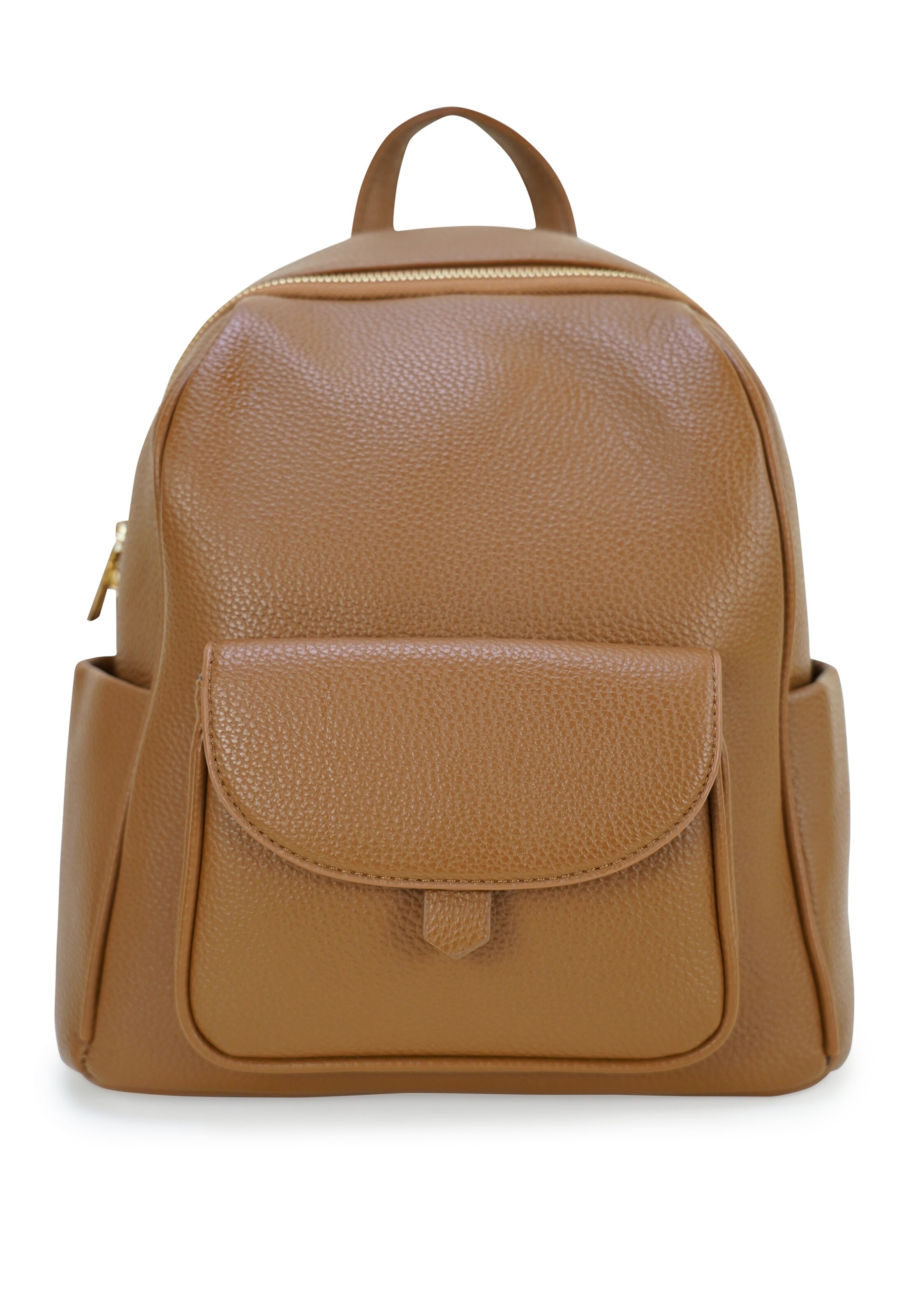 HARPA Rucksack 'FLYNN' in Braun: Vorderseite