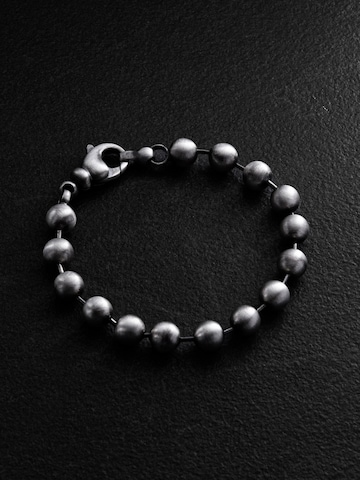REYTEL - Pulsera 'SPHAERA' en plata: frente