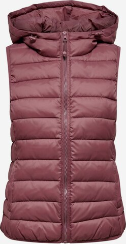 Gilet 'NEW TAHOE' di ONLY in rosa: frontale