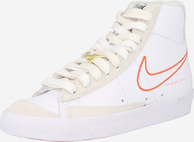 Nike Sportswear Sneaker 'Blazer Mid '77 SE' in beige / orangerot / weiß, Produktansicht