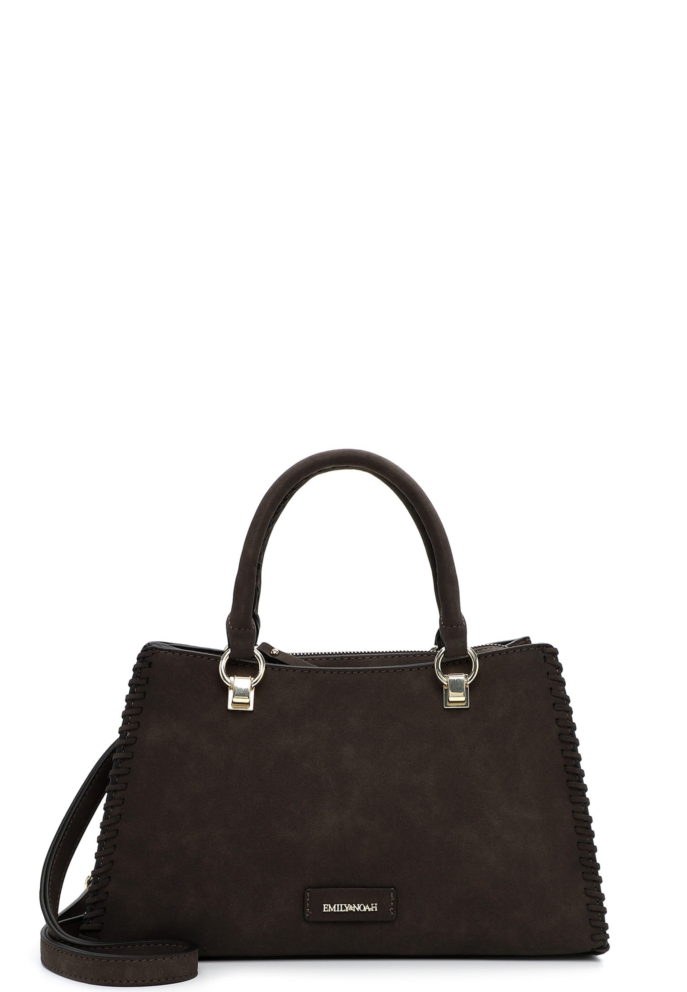 Emily & Noah Shopper 'Hailee' in de kleur Donkerbruin, Productweergave