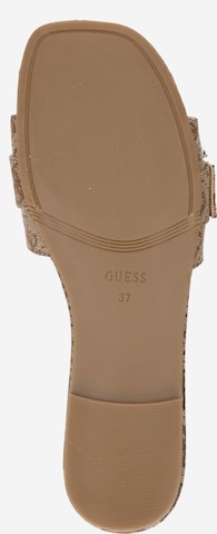 GUESS - Sapato aberto 'JOLLY 2' em bege