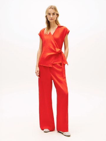 Chemisier TOMMY HILFIGER en orange