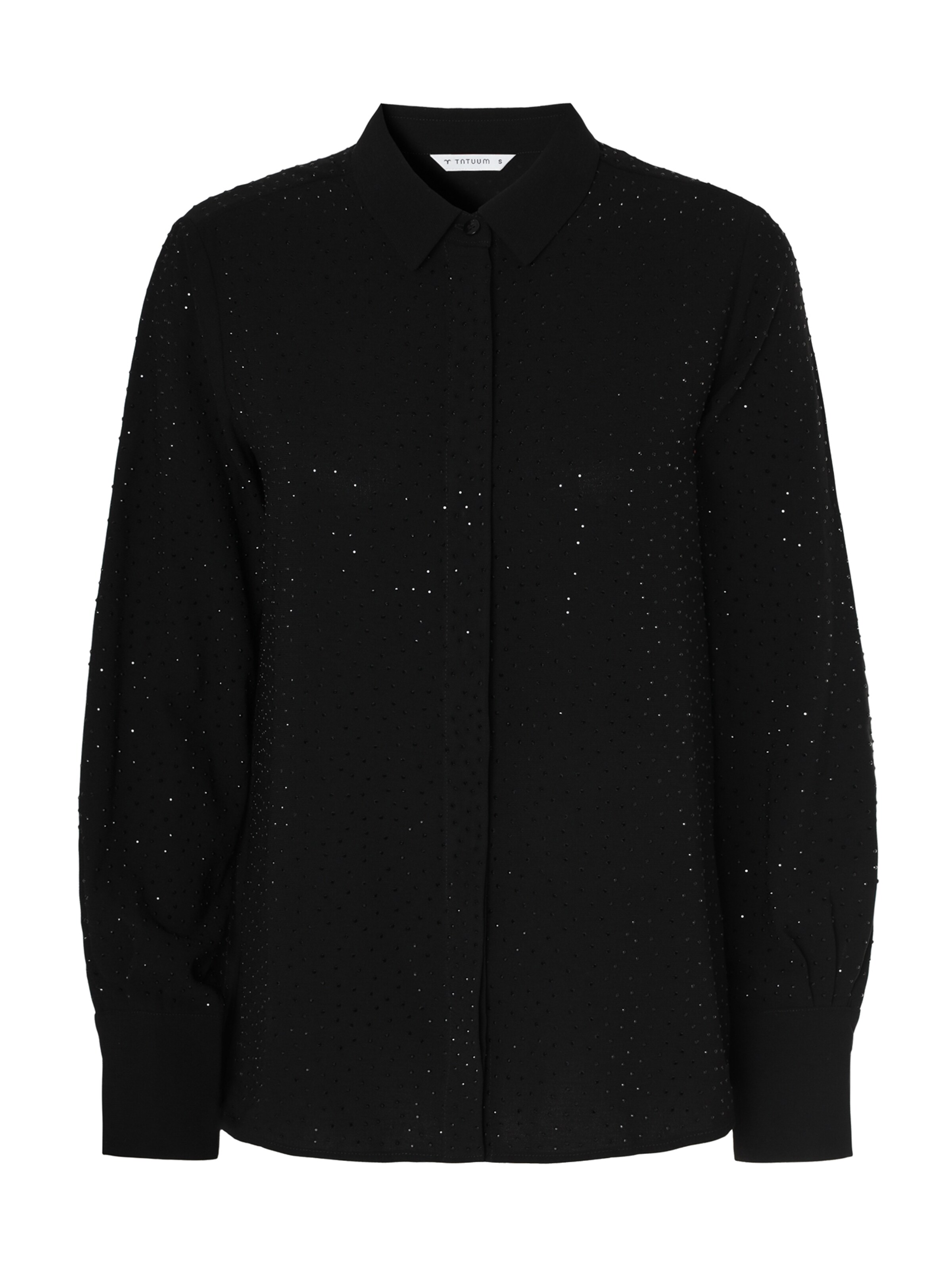 Camicia da donna 'Patti' di TATUUM in nero: frontale