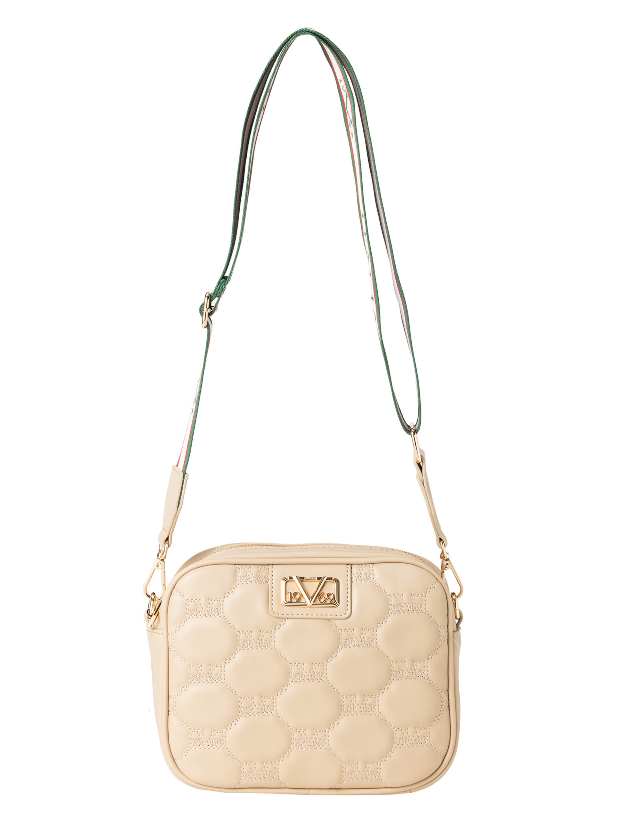 19V69 ITALIA Õlakott 'Amelie', värv beež: eest vaates