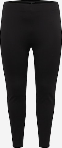 ONLY Carmakoma Skinny Kalhoty 'Aura' – černá: přední strana