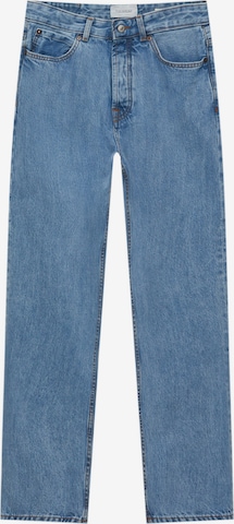 Pull&Bear Loose fit Jeans in Blue: front