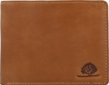 GREENBURRY Wallet 'Tornado' in Brown: front