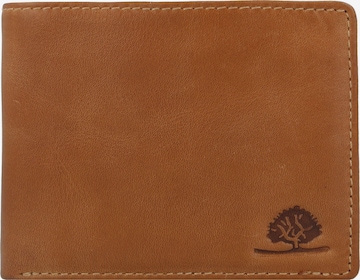 GREENBURRY Wallet 'Tornado' in Brown: front