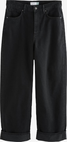 NextLoosefit Traperice - crna boja: prednji dio