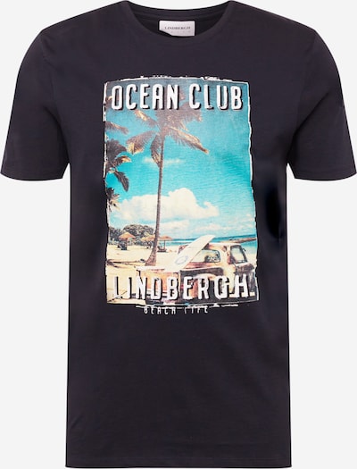 Lindbergh Bluser & t-shirts i mørkeblå / blandingsfarvet, Produktvisning