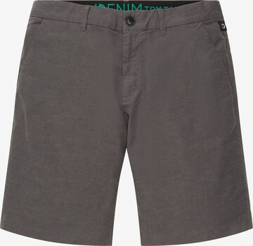 TOM TAILOR DENIM Regular Shorts in Grau: predná strana