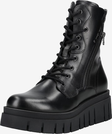 Nero Giardini Stivaletto stringato in Nero ABOUT YOU