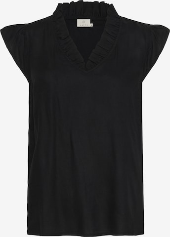 Kaffe - Blusa 'KATove' em preto: frente