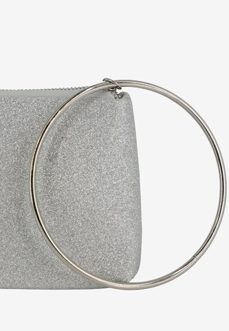 faina Clutch in Silver