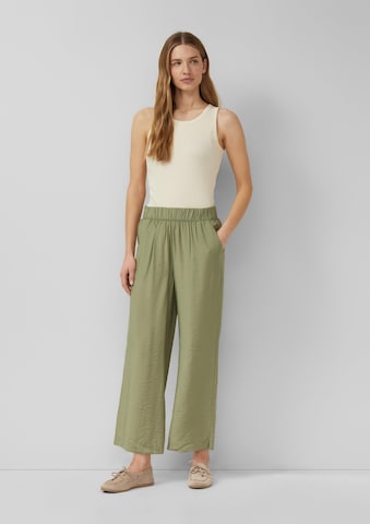 s.Oliver Wide leg Trousers in Green