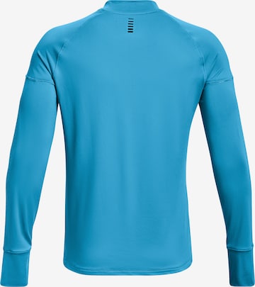 T-Shirt fonctionnel 'Outrun' UNDER ARMOUR en bleu