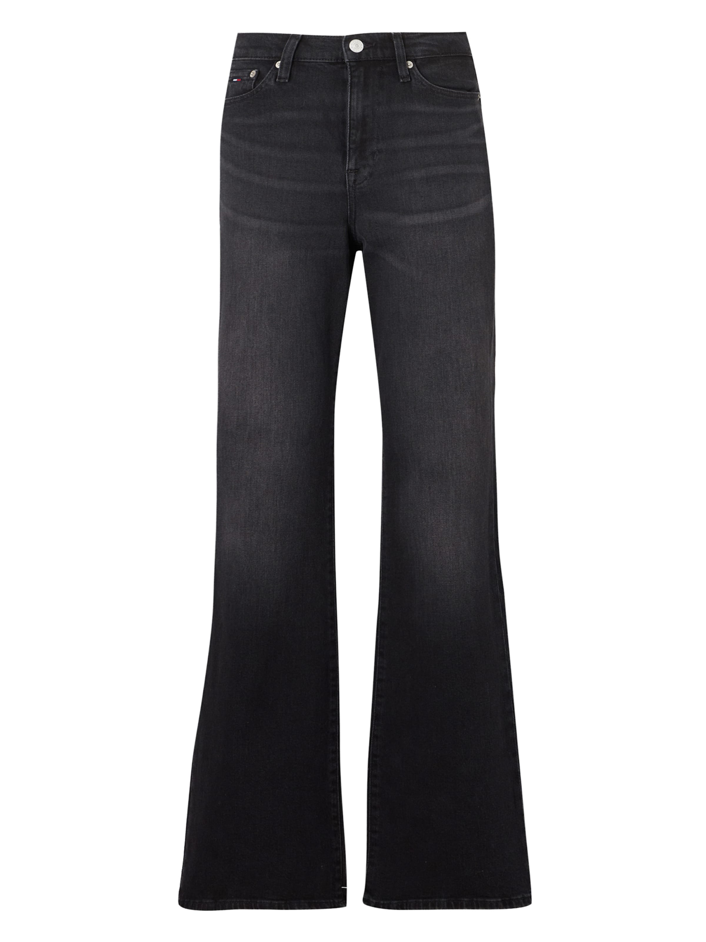 Samsøe Samsøe Широка кройка Дънки 'Sashelly' в сиво: отпред