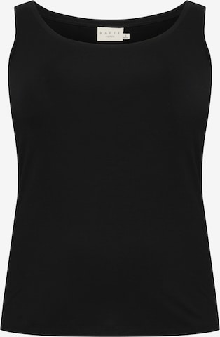 KAFFE CURVE Blouse in Black: front