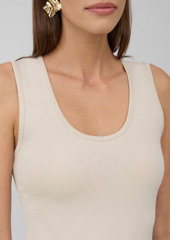 s.Oliver BLACK LABEL Top in Beige
