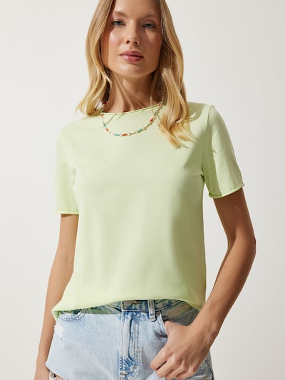 Happiness İstanbul T-shirt i S i ljusgrön, Produktvy