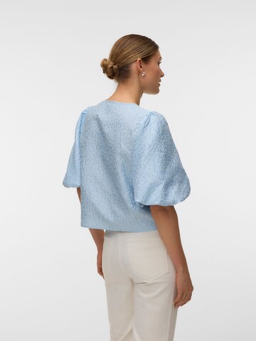 VERO MODA Bluse 'VMLaia' i blå