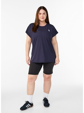 T-shirt fonctionnel Active by Zizzi en bleu