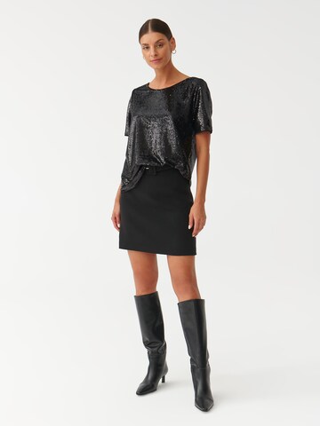 TATUUM Blouse 'Velvita' in Zwart