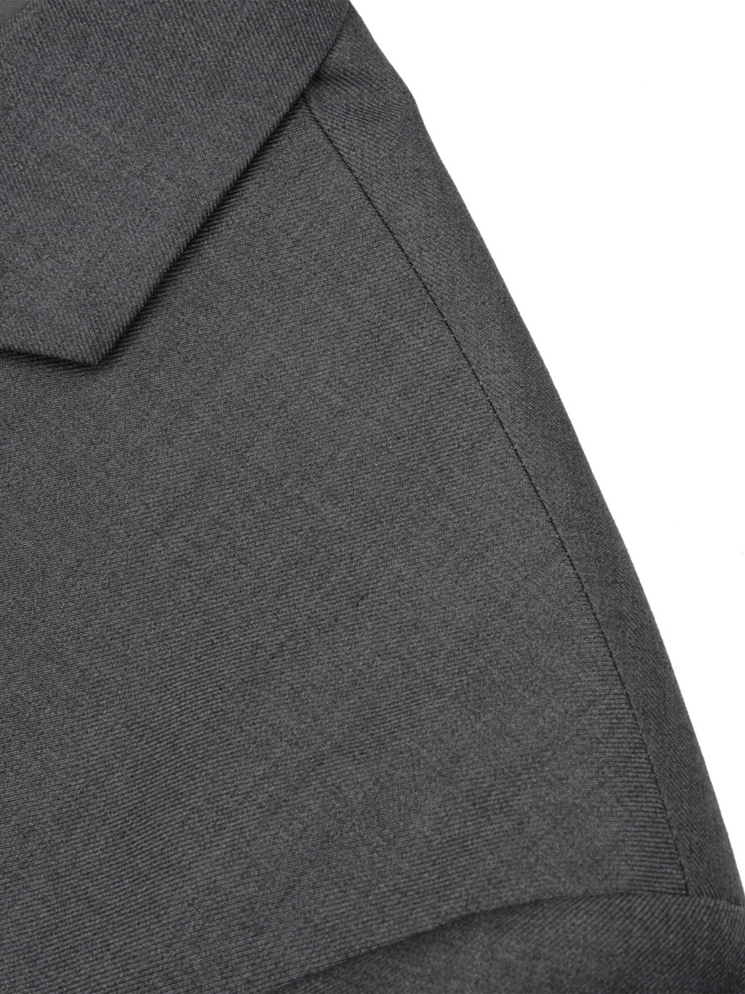 YOUTHUP Slim fit Suit Jacket 'Prägung' in Grey