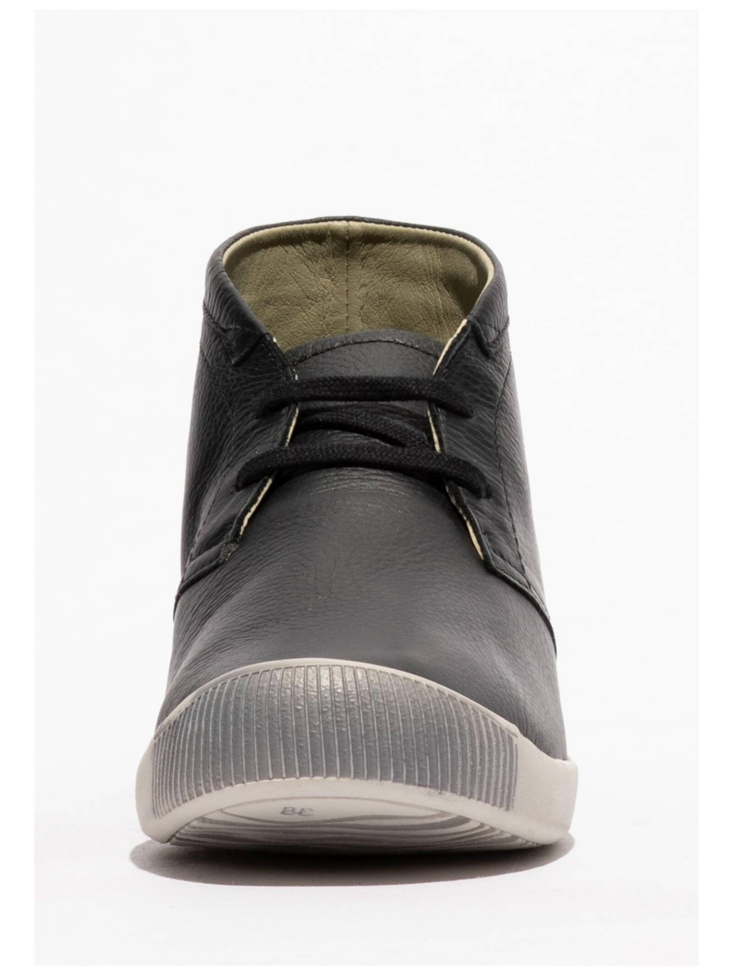Softinos High-Top Sneakers in Black