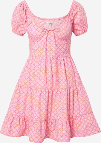 GLAMOROUS Šaty – pink: přední strana