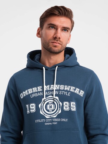 Ombre Sweatshirt 'OM-SSPS-0143' in Blauw
