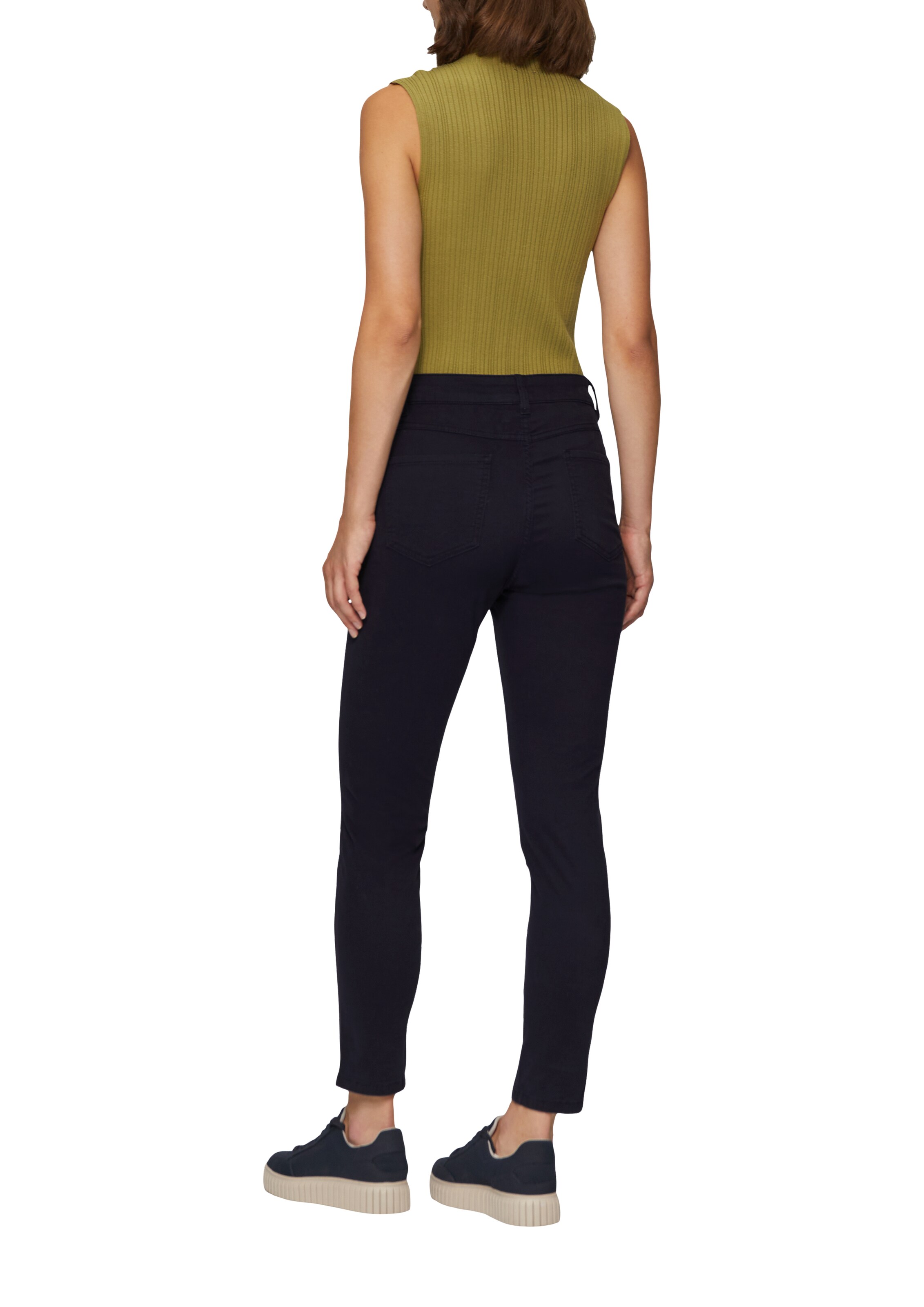 s.Oliver Slimfit Broek in Blauw